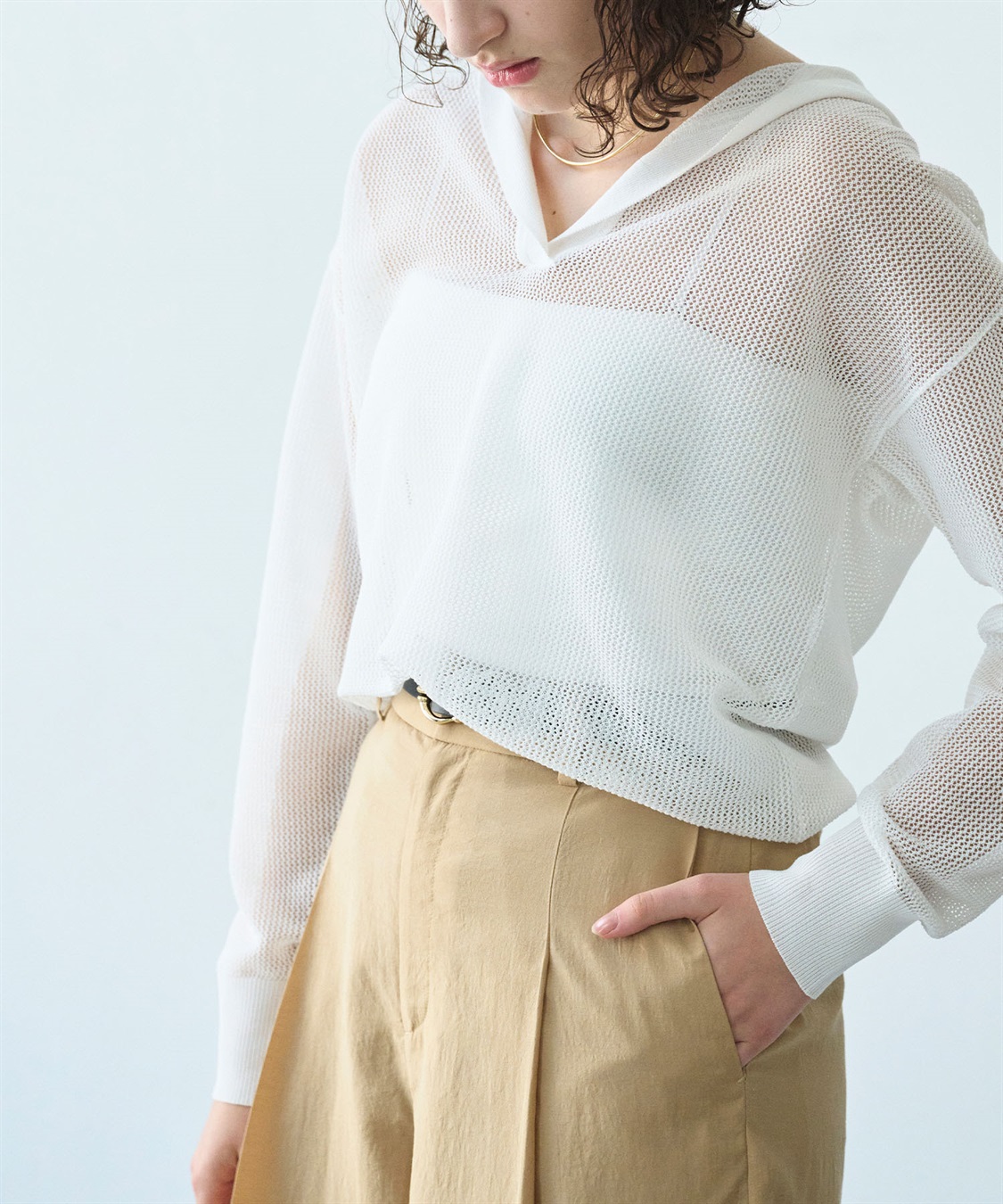 N.O.R.C メッシュニットフーディー_sub_21