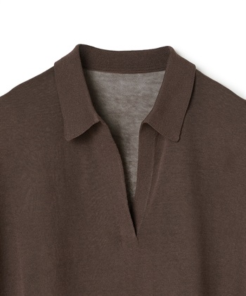 N.O.R.C 【SARACO】スキッパーハーフスリーブニット_subthumb_25