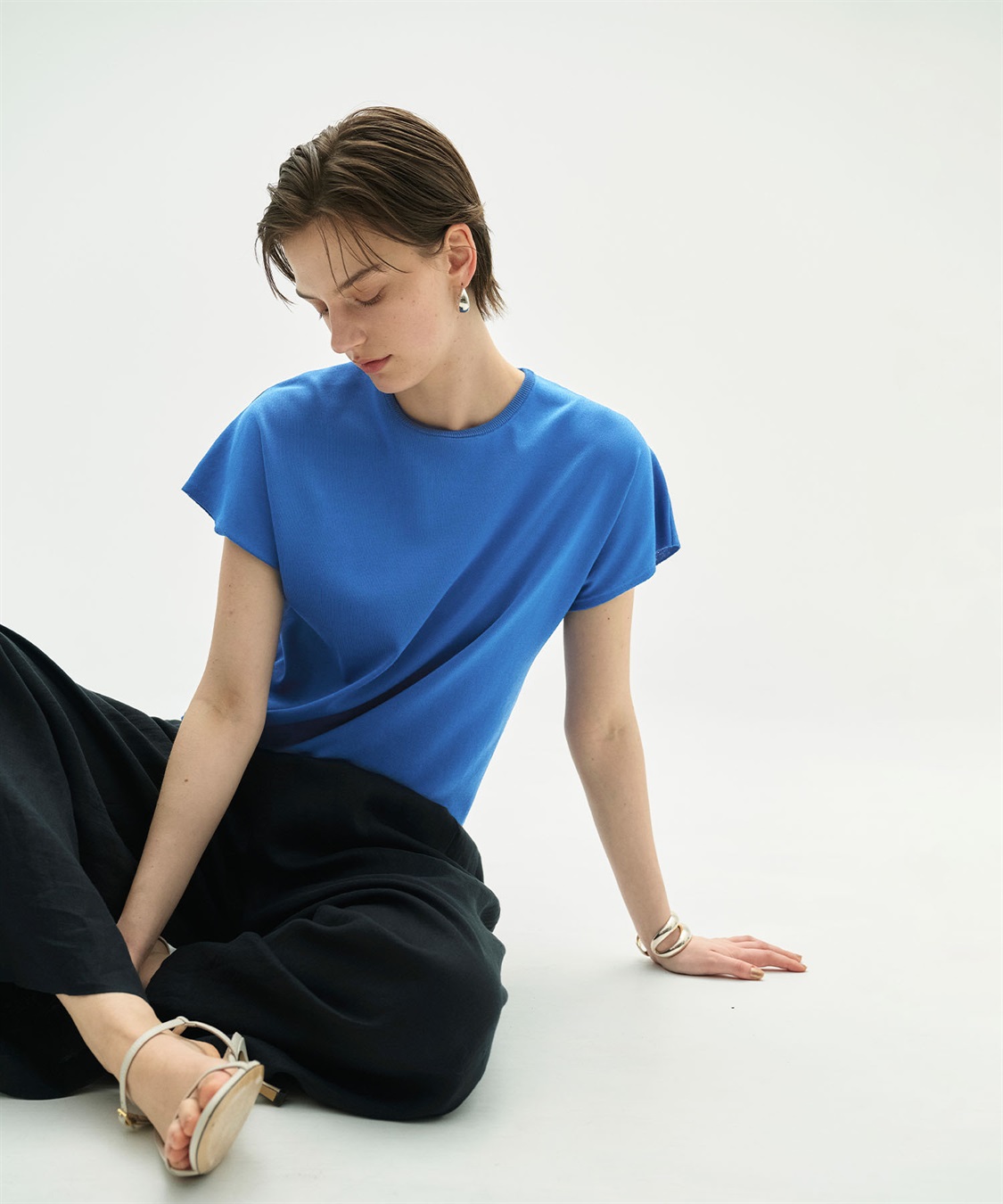 N.O.R.C 【ウォッシャブル】クールニットTEE_sub_3