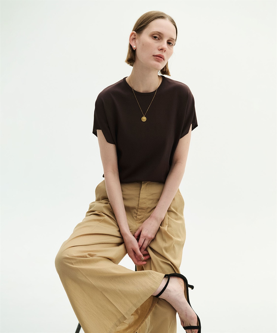 N.O.R.C 【ウォッシャブル】クールニットTEE_sub_4