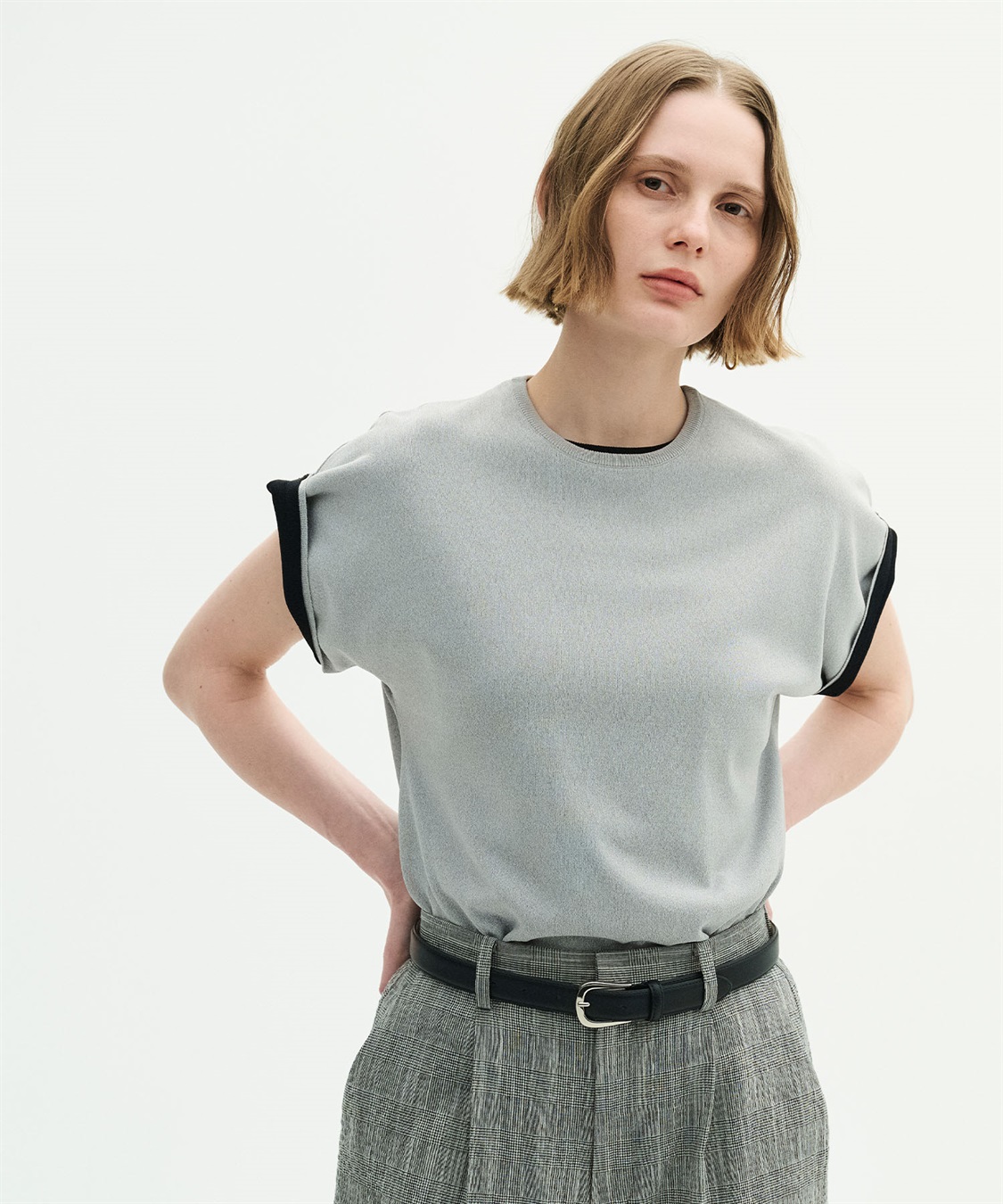 N.O.R.C 【ウォッシャブル】クールニットTEE_sub_13