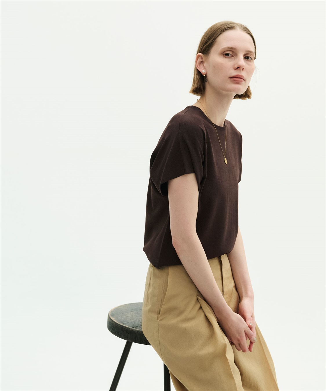 N.O.R.C 【ウォッシャブル】クールニットTEE_sub_18