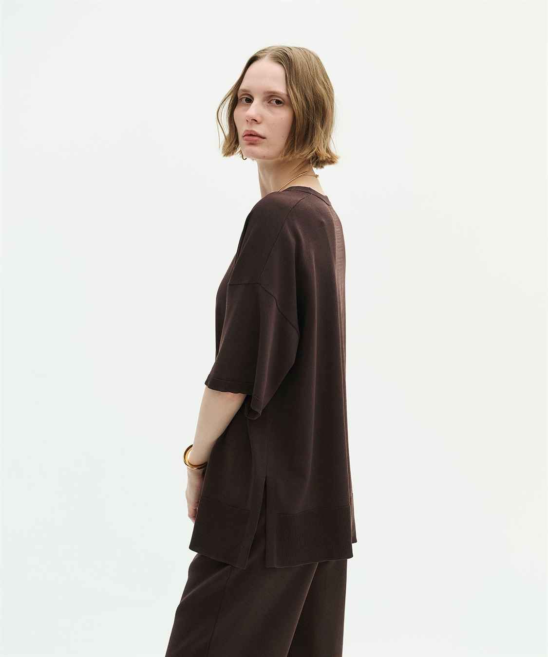 N.O.R.C 【ウォッシャブル】クールリラクシーニットTEE_sub_19