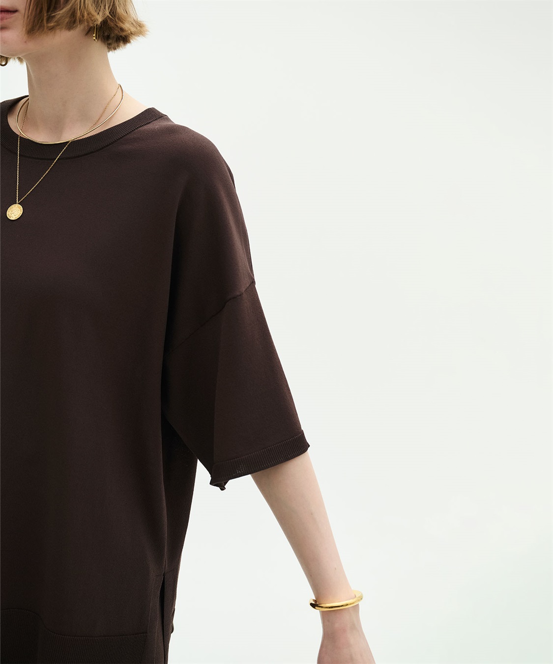 N.O.R.C 【ウォッシャブル】クールリラクシーニットTEE_sub_22