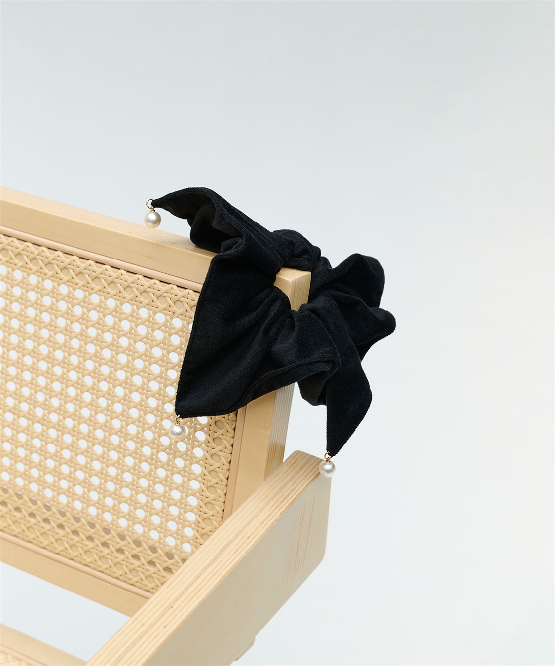 N.O.R.C 【TRESSE】SQUARE CHOUCHOU WITH PEARLS_sub_6