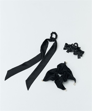 N.O.R.C 【TRESSE】SQUARE CHOUCHOU WITH PEARLS_subthumb_7
