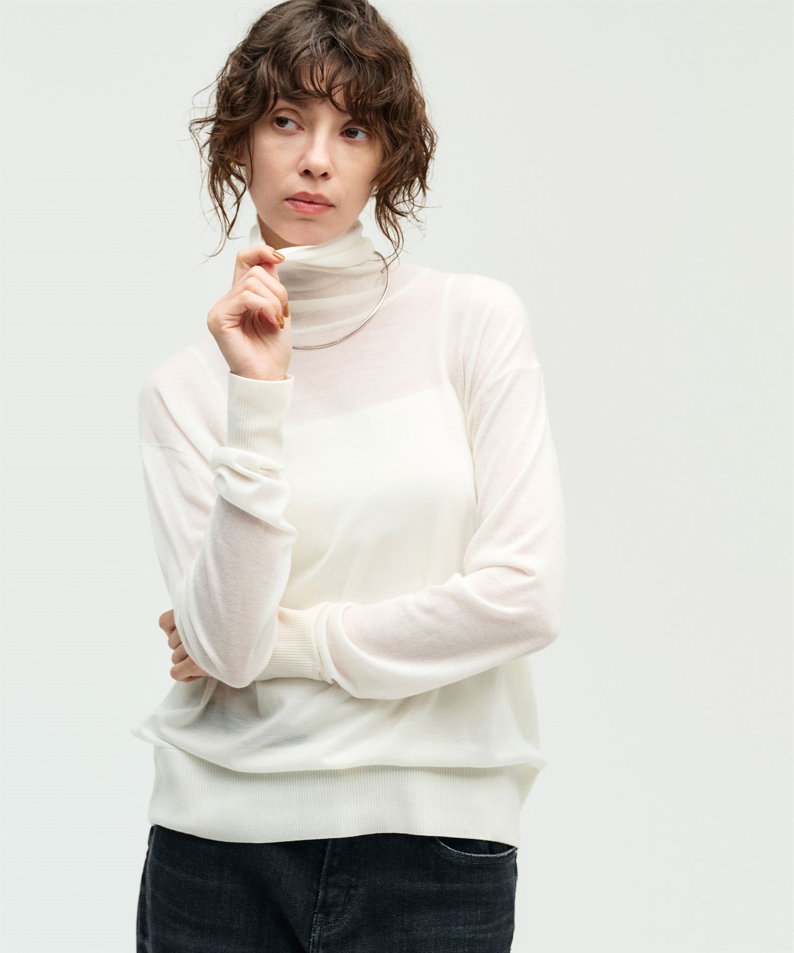 N.O.R.C <TIME SALE 10/12まで>メリノウールシアータートルニット_sub_2