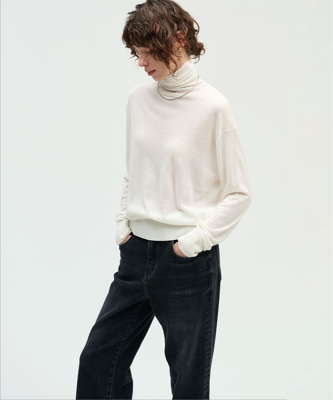 N.O.R.C <TIME SALE 10/12まで>メリノウールシアータートルニット_sub_6