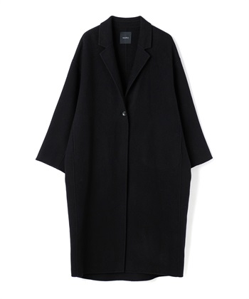 N.O.R.C 【PRE ORDER 10%OFF 9/20まで】ウールメルトンコクーンロングリバーコート_subthumb_41