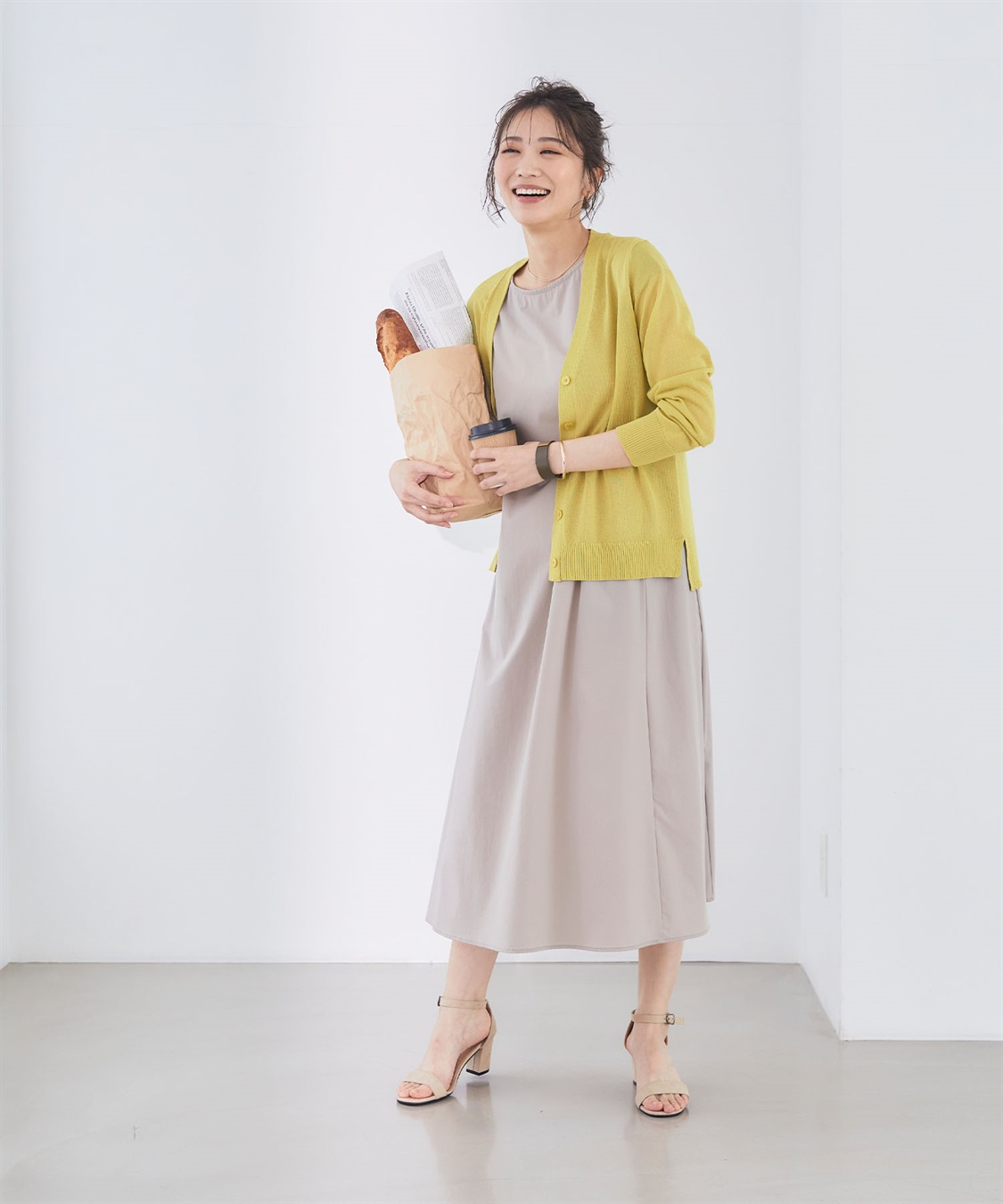 CROSS FUNCTION 《洗える》サマナチュラ シアーVネックカーディガン【CF/クロスファンクション】_sub_23