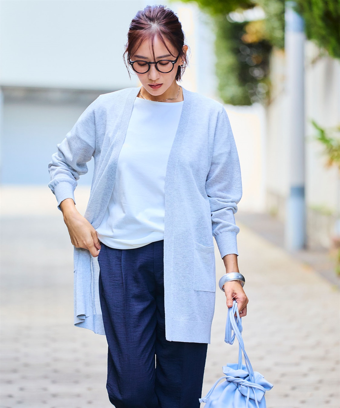 CROSS FUNCTION 《洗える》サマナチュラ シアーロングトッパーカーディガン【CF/クロスファンクション】_sub_11