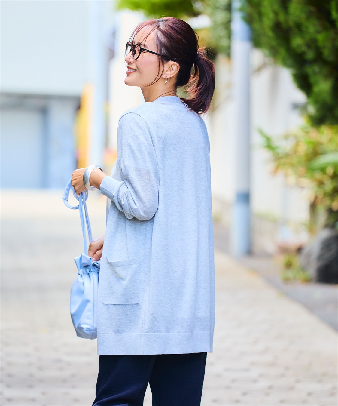 CROSS FUNCTION 《洗える》サマナチュラ シアーロングトッパーカーディガン【CF/クロスファンクション】_sub_13