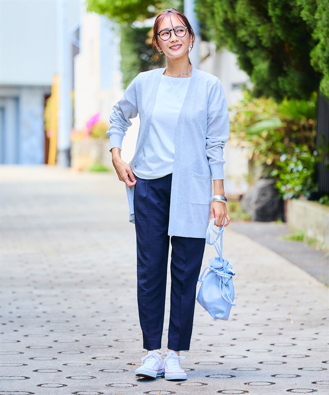 CROSS FUNCTION 《洗える》サマナチュラ シアーロングトッパーカーディガン【CF/クロスファンクション】_sub_14