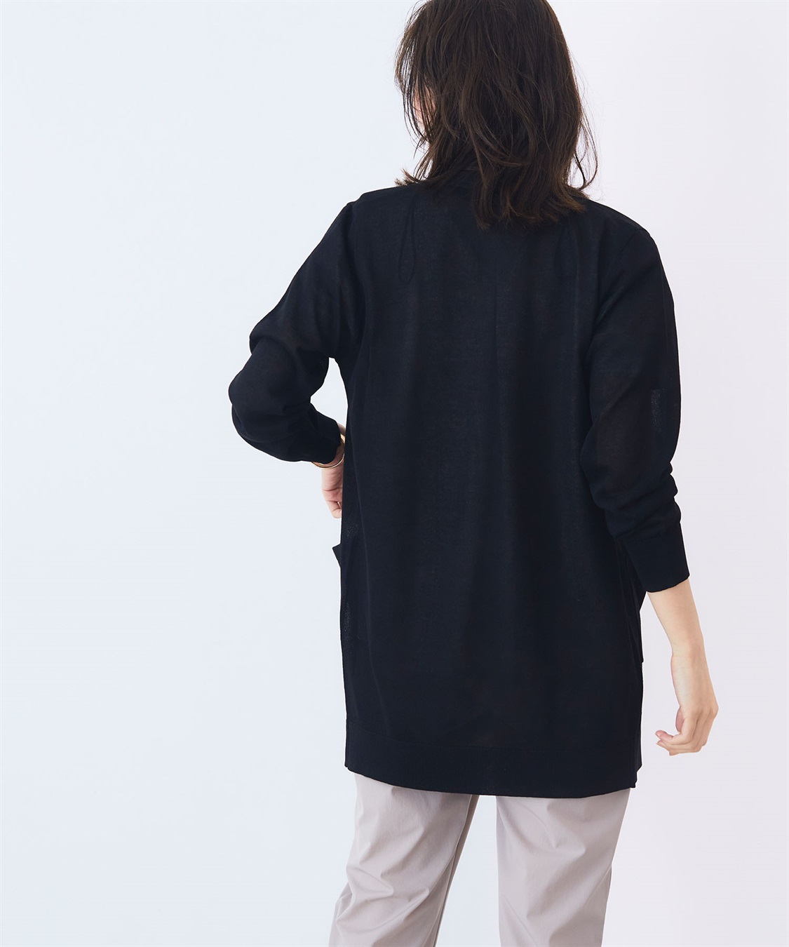 CROSS FUNCTION 《洗える》サマナチュラ シアーロングトッパーカーディガン【CF/クロスファンクション】_sub_18