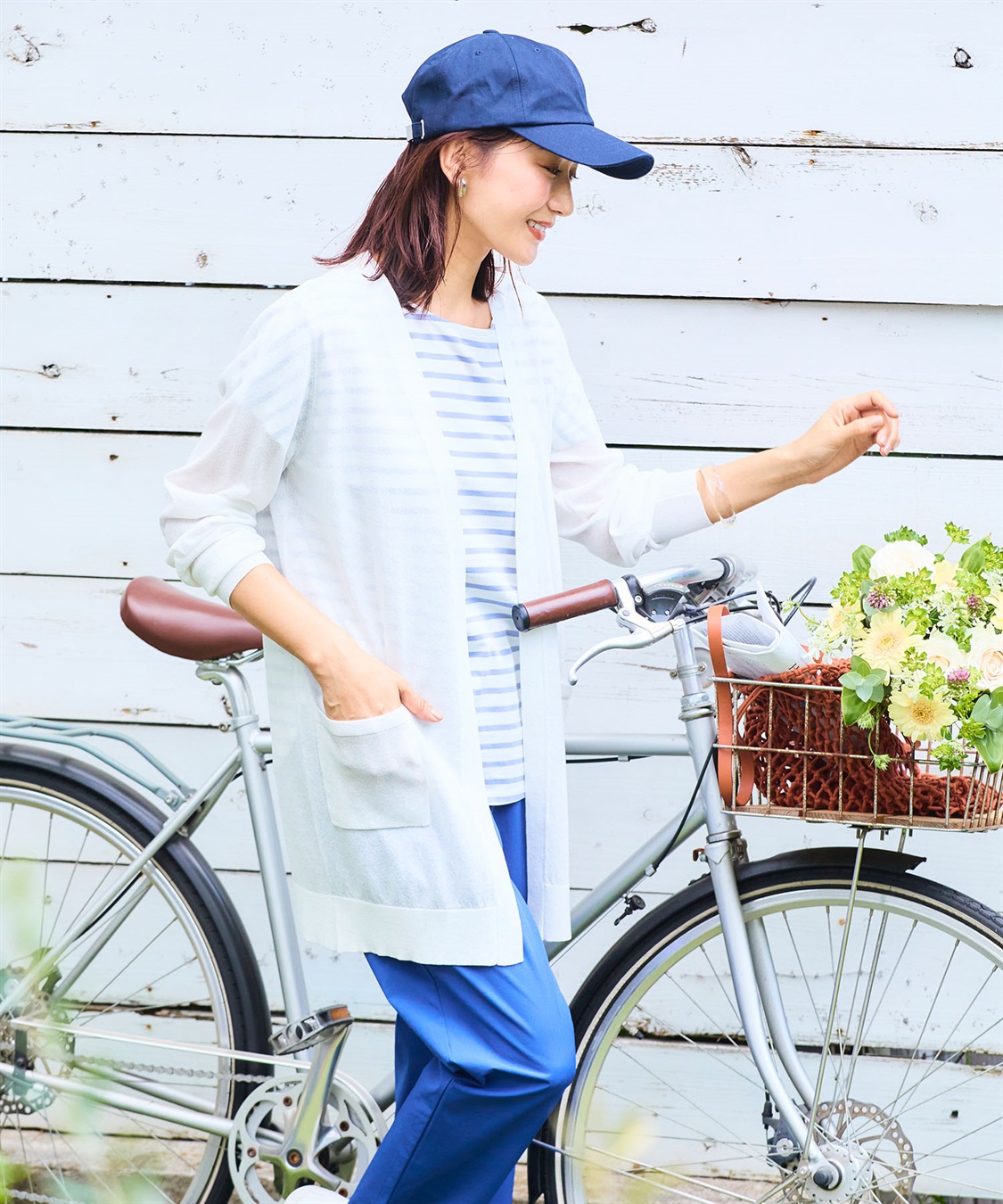 CROSS FUNCTION 《洗える》サマナチュラ シアーロングトッパーカーディガン【CF/クロスファンクション】_sub_21