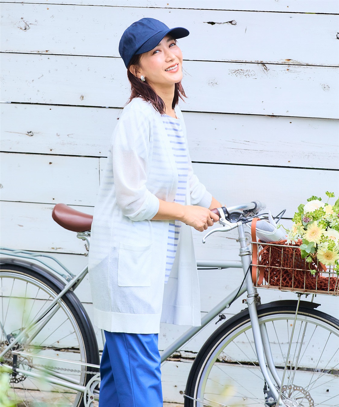 CROSS FUNCTION 《洗える》サマナチュラ シアーロングトッパーカーディガン【CF/クロスファンクション】_sub_22