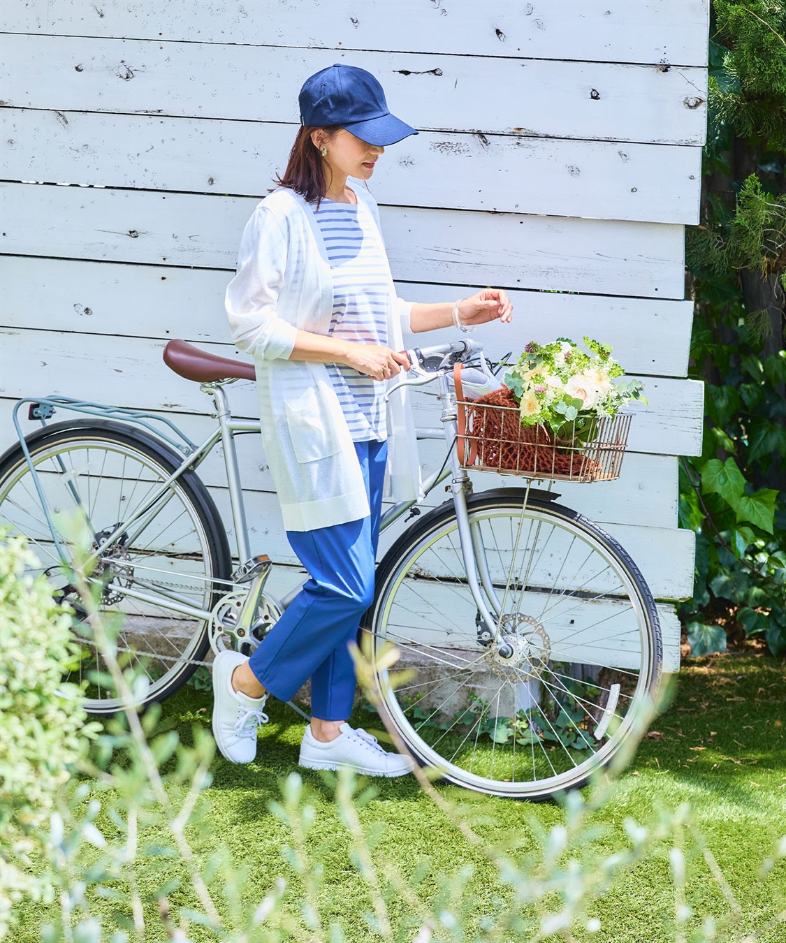 CROSS FUNCTION 《洗える》サマナチュラ シアーロングトッパーカーディガン【CF/クロスファンクション】_sub_24