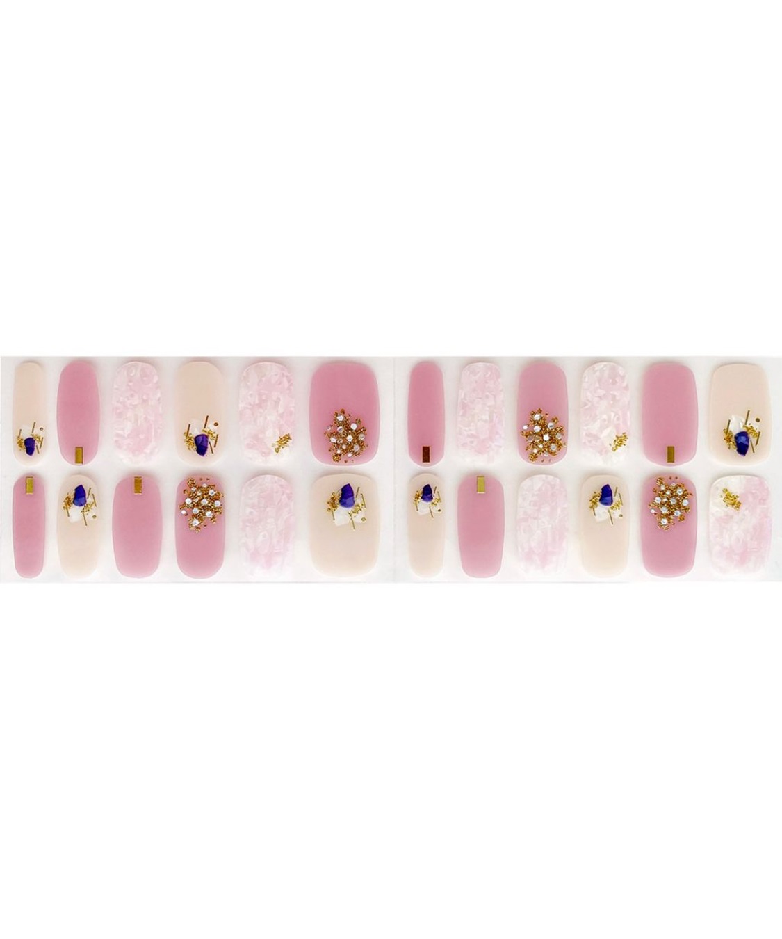 【１０個セット】 ビューティアベニュー ジェルネイルシール ローズオーラパピヨン 24枚入×１０個セット BEAUTY AVENUE/ビューティーアベニュー ハンドネイル Rose Aura