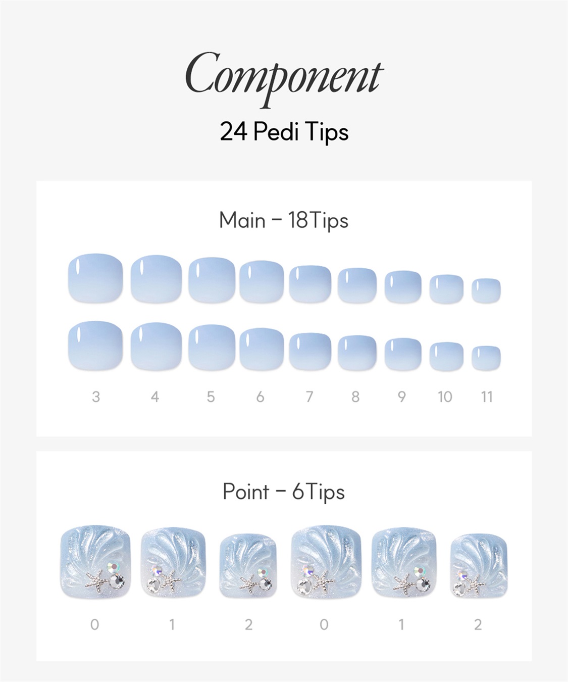 DASHING DIVA DASHING DIVA/ダッシングディバ magic press Shell Breeze フットネイル_sub_4