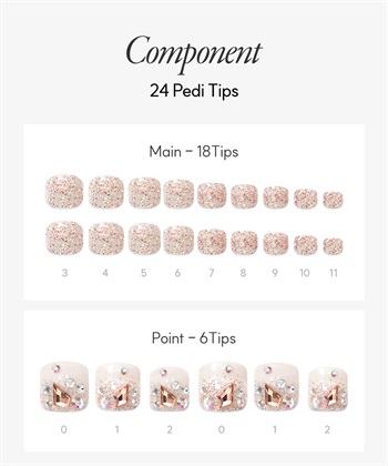 DASHING DIVA DASHING DIVA/ダッシングディバ magic press Dazzling Gold フットネイル_subthumb_4