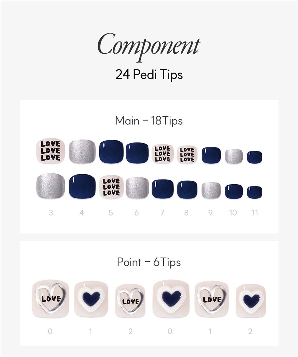 DASHING DIVA DASHING DIVA/ダッシングディバ magic press Love Love Love フットネイル_sub_4