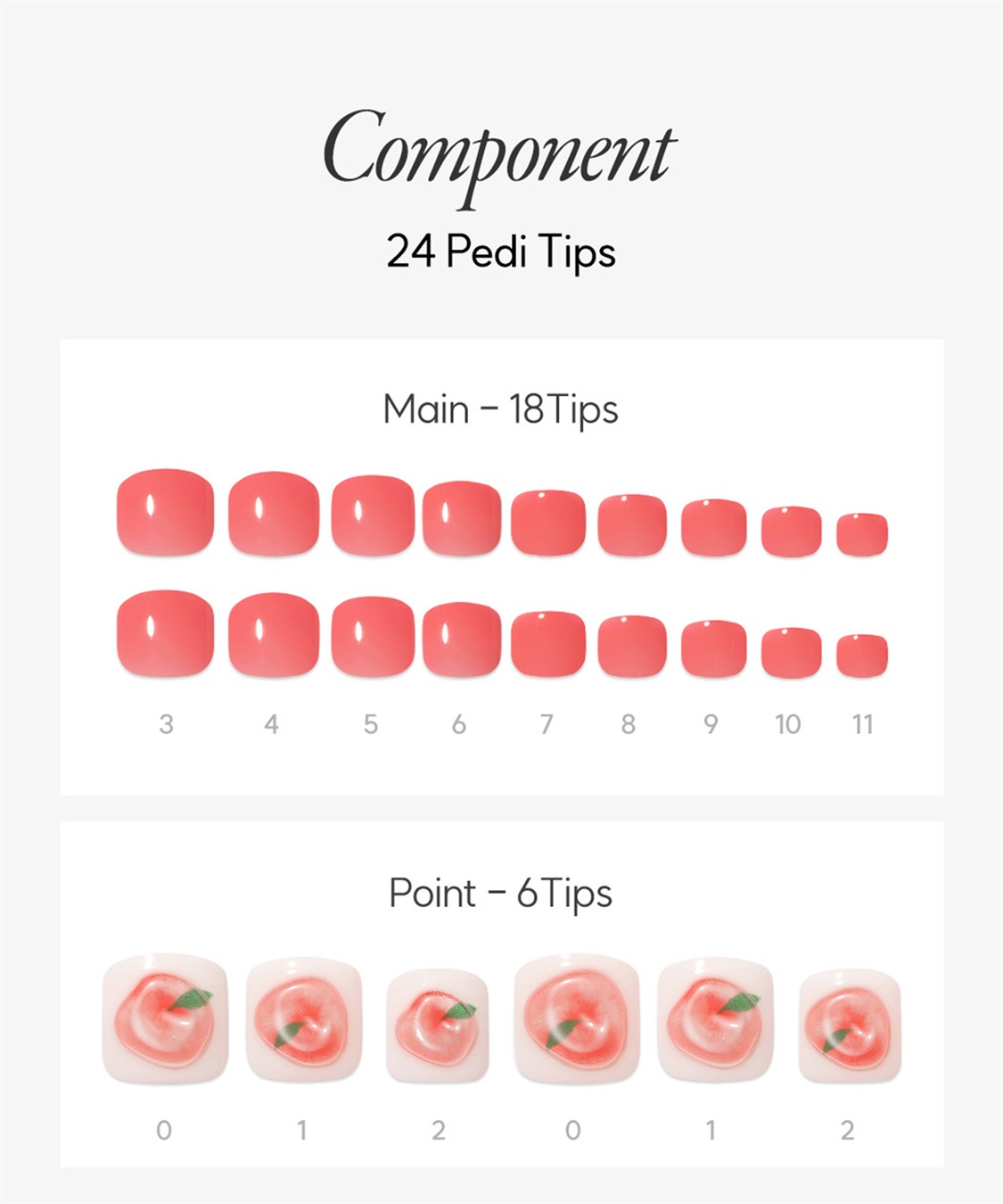 DASHING DIVA DASHING DIVA/ダッシングディバ magic press Flat Peach フットネイル_sub_5