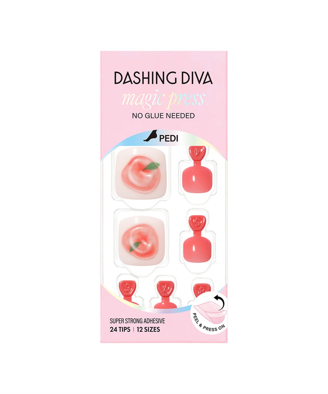 DASHING DIVA DASHING DIVA/ダッシングディバ magic press Flat Peach フットネイル_sub_7