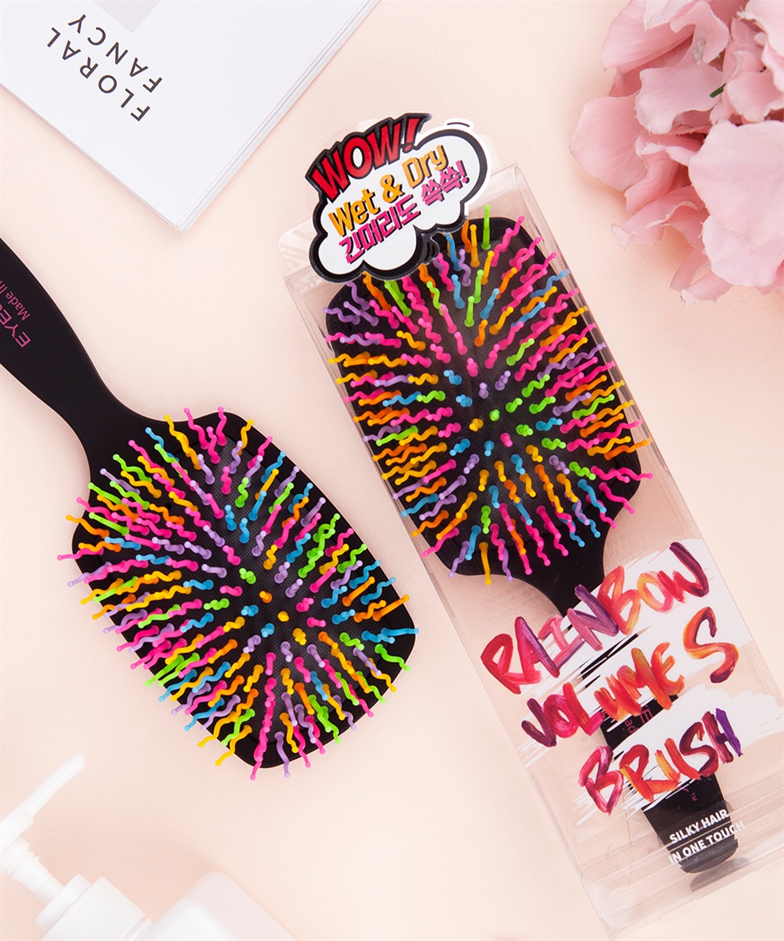 EYECANDY EYECANDY/アイキャンディ レインボーボリュームSパドルブラシ (Black)_sub_1