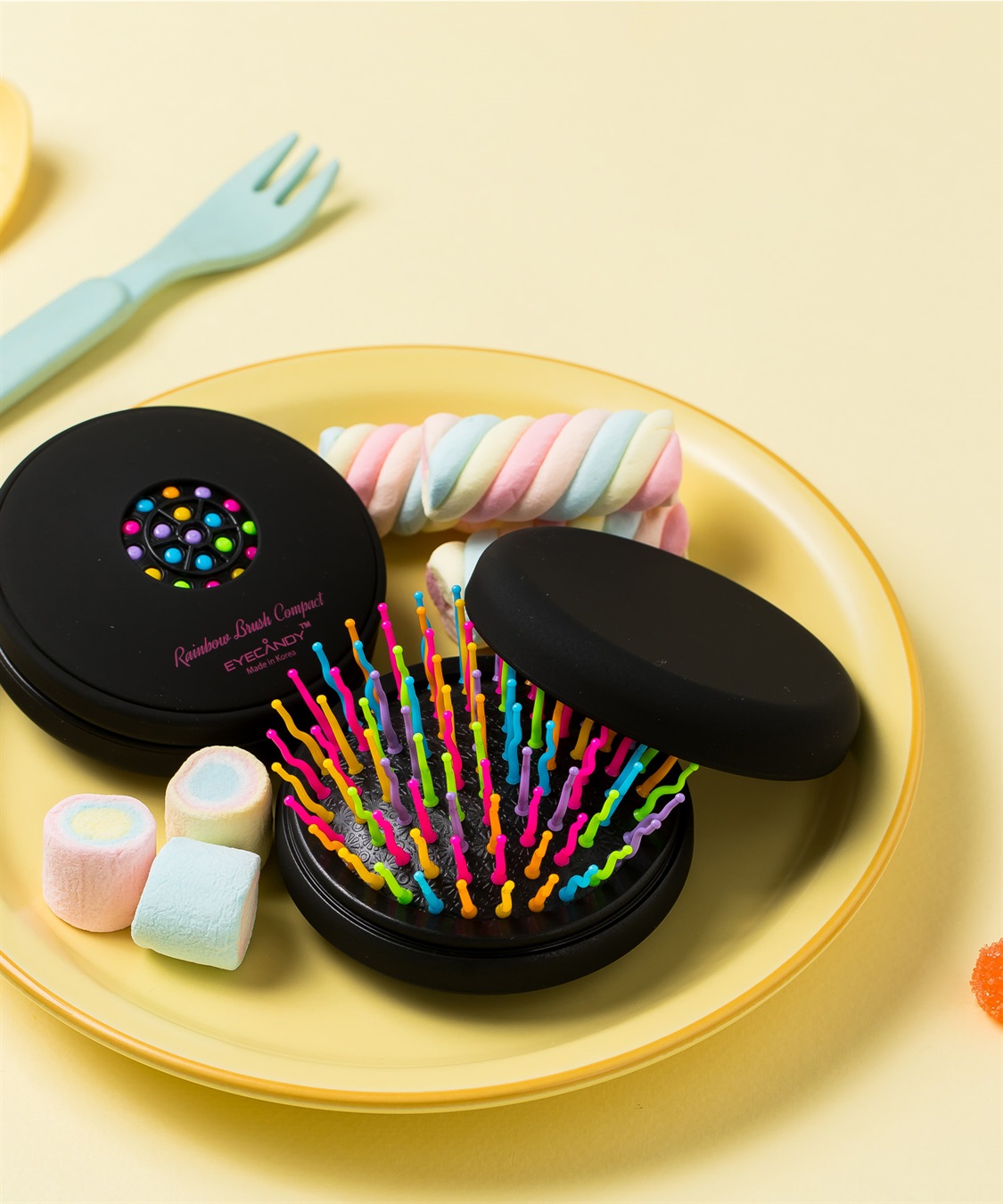 EYECANDY EYECANDY/アイキャンディ レインボーボリュームSブラシコンパクト (Black)_sub_2