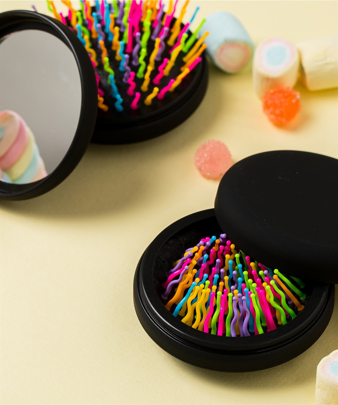 EYECANDY EYECANDY/アイキャンディ レインボーボリュームSブラシコンパクト (Black)_sub_3