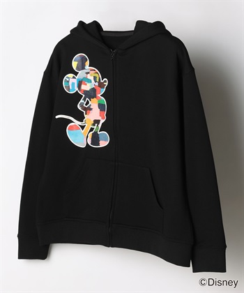 ATSURO TAYAMA Disney × HERALBONY｜ART PULLOVER Keisuke Mori「フンパーティング」ジップアップパーカー_subthumb_4