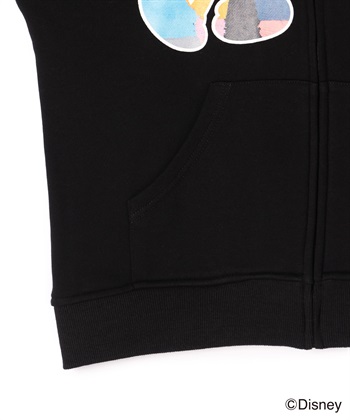 ATSURO TAYAMA Disney × HERALBONY｜ART PULLOVER Keisuke Mori「フンパーティング」ジップアップパーカー_subthumb_8