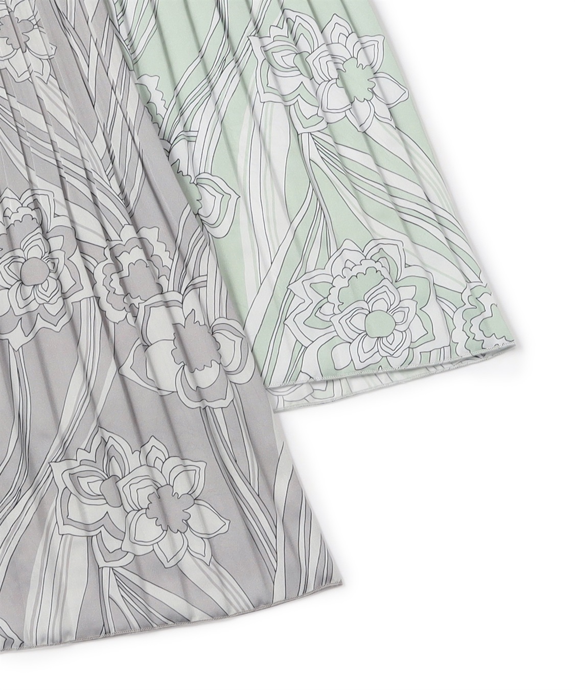 フラワー柄プリーツパンツ Atsuro Tayama クロスプラス公式通販サイト