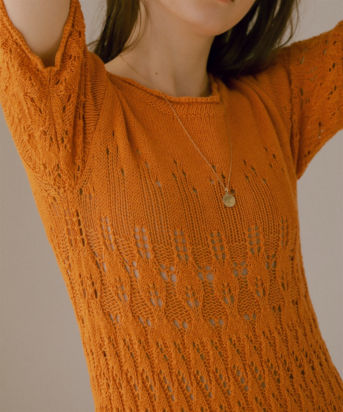 かぎ針ニットワンピース Renorm クロスプラス公式通販サイト