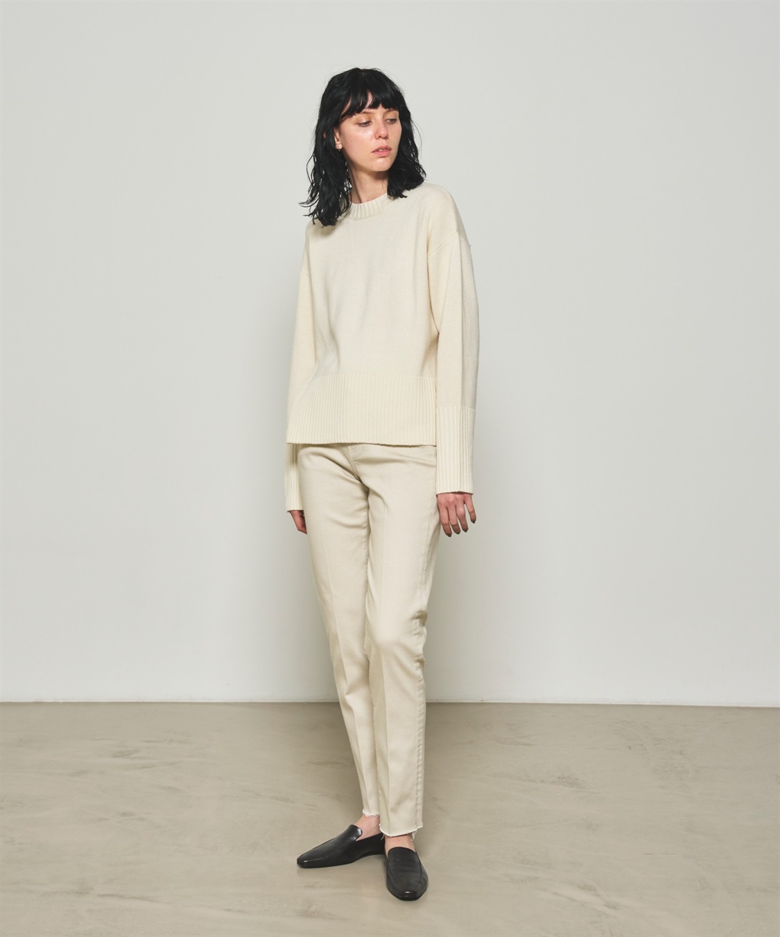 N.O.R.C ハイライズカットオフテーパードデニム_sub_1