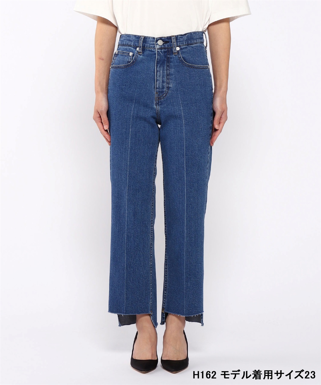 ハイライズストレートカットオフデニム N.O.R.C｜クロスプラス公式通販