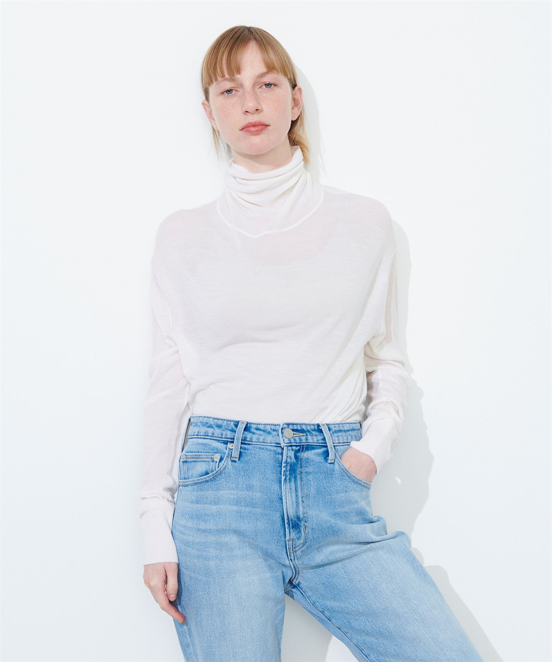 N.O.R.C メリノウールシアータートルニット_sub_9