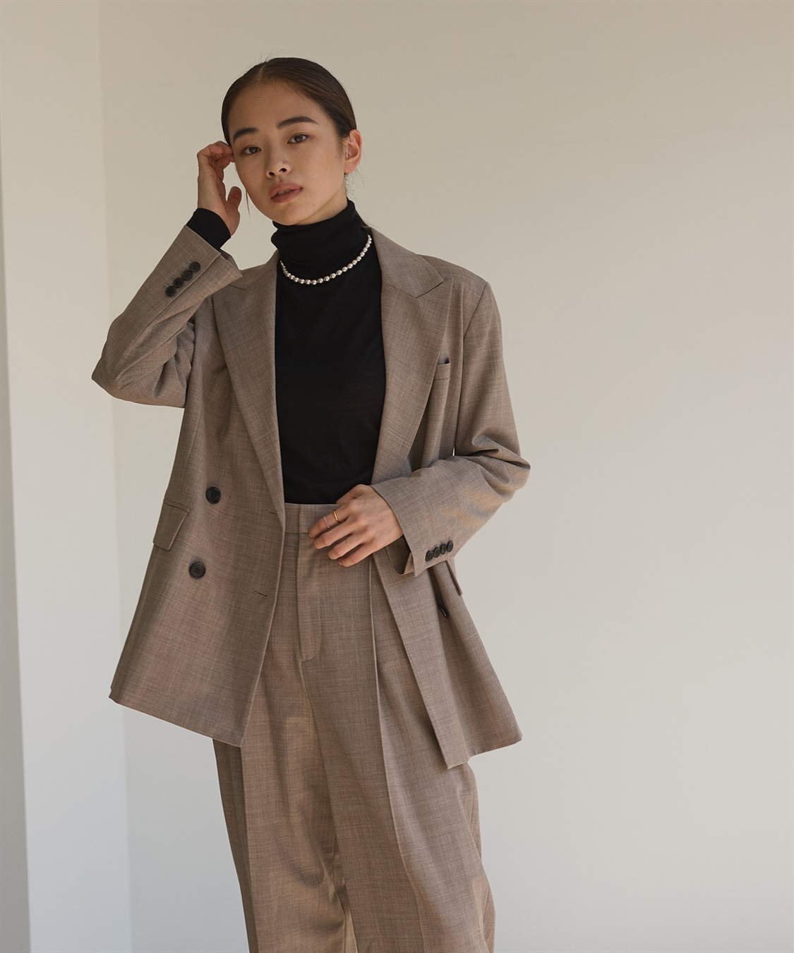 N.O.R.C メリノウールシアータートルニット_sub_11