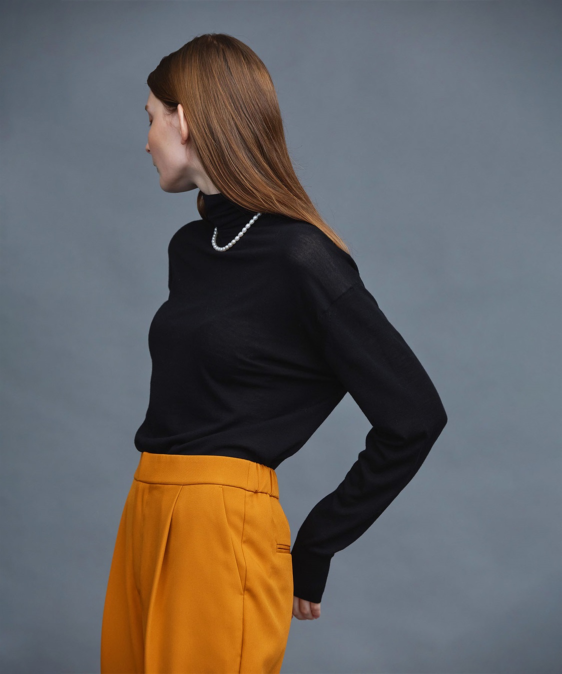 N.O.R.C メリノウールシアータートルニット_sub_13