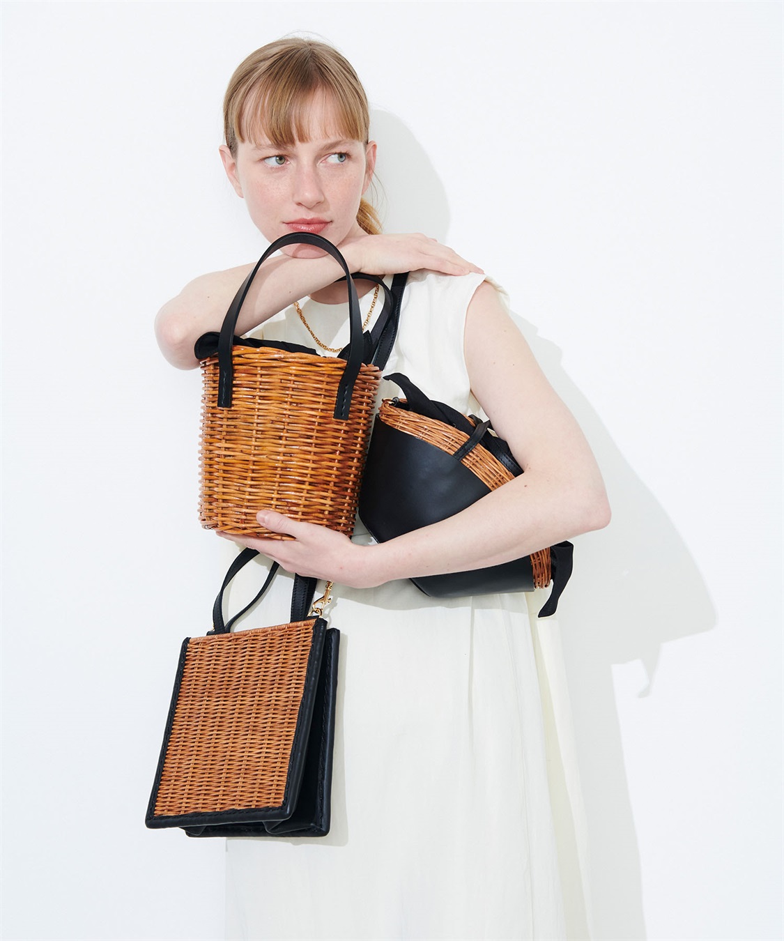 BAGMATI】レザーコンビカゴBAG N.O.R.C｜クロスプラス公式通販サイト