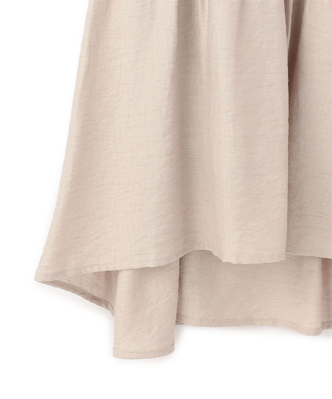 【新品】pas de calais リネン混　スカート リネン混ギャザーロングスカート【スピード配送】 | 【公式