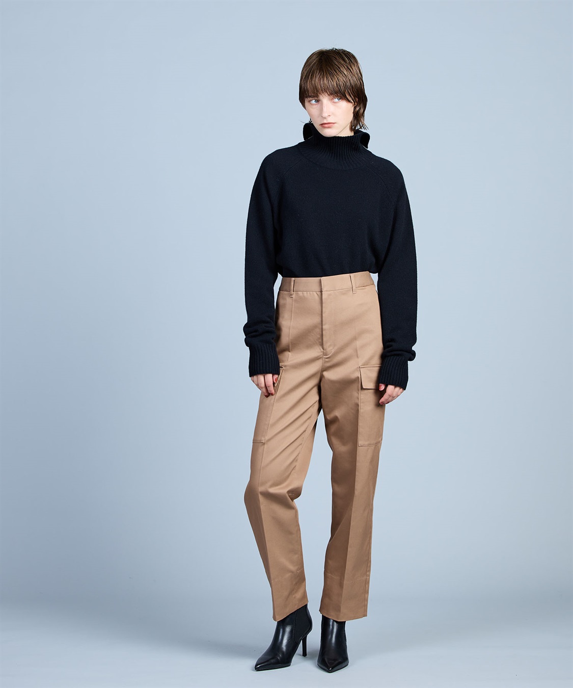 パンツ Kolor Nylon Docking Knit Pants Kolor Nylon Docking Knit Pants