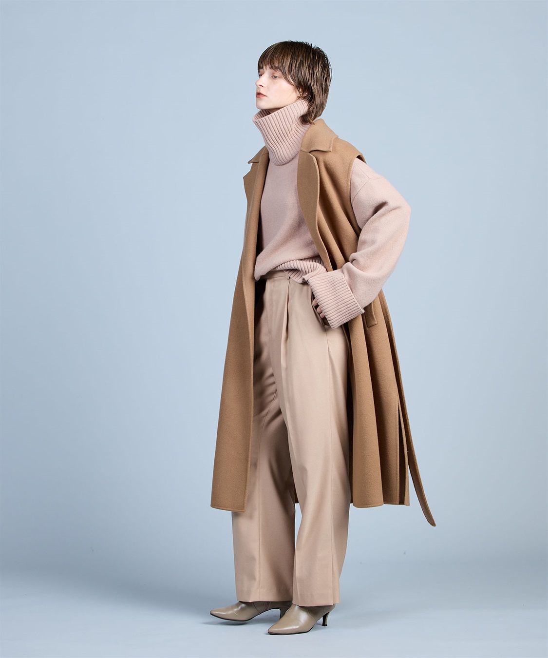 3370 N.O.R.C パンツ　ピンクベージュ　S N.O.R.C - 3370 N.O.R.C パンツ ピンクベージュ Sの通販 by R