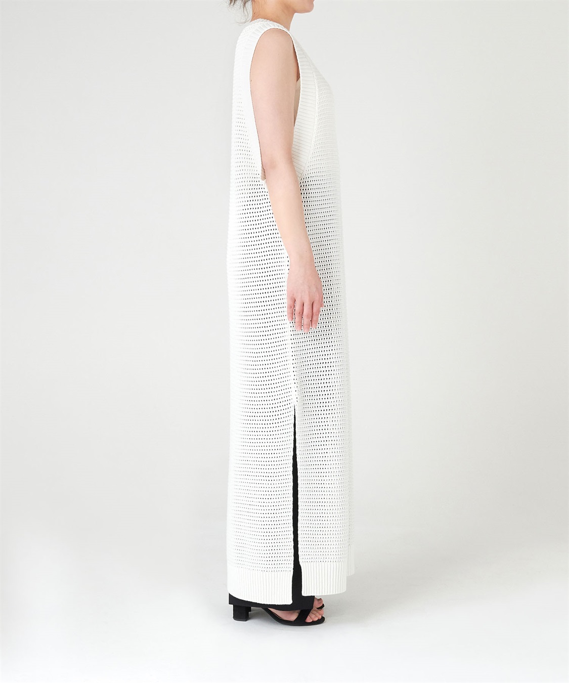 N.O.R.C クロシェライクニットワンピース_sub_13