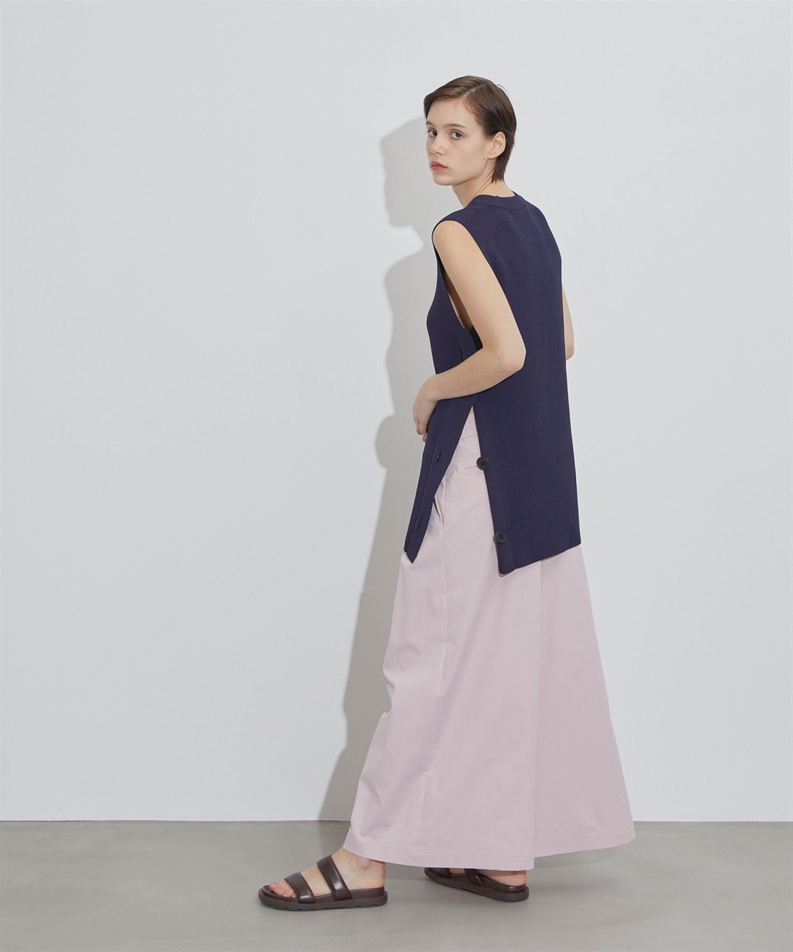 タックワイドパンツ N.O.R.C|クロスプラス公式通販サイト