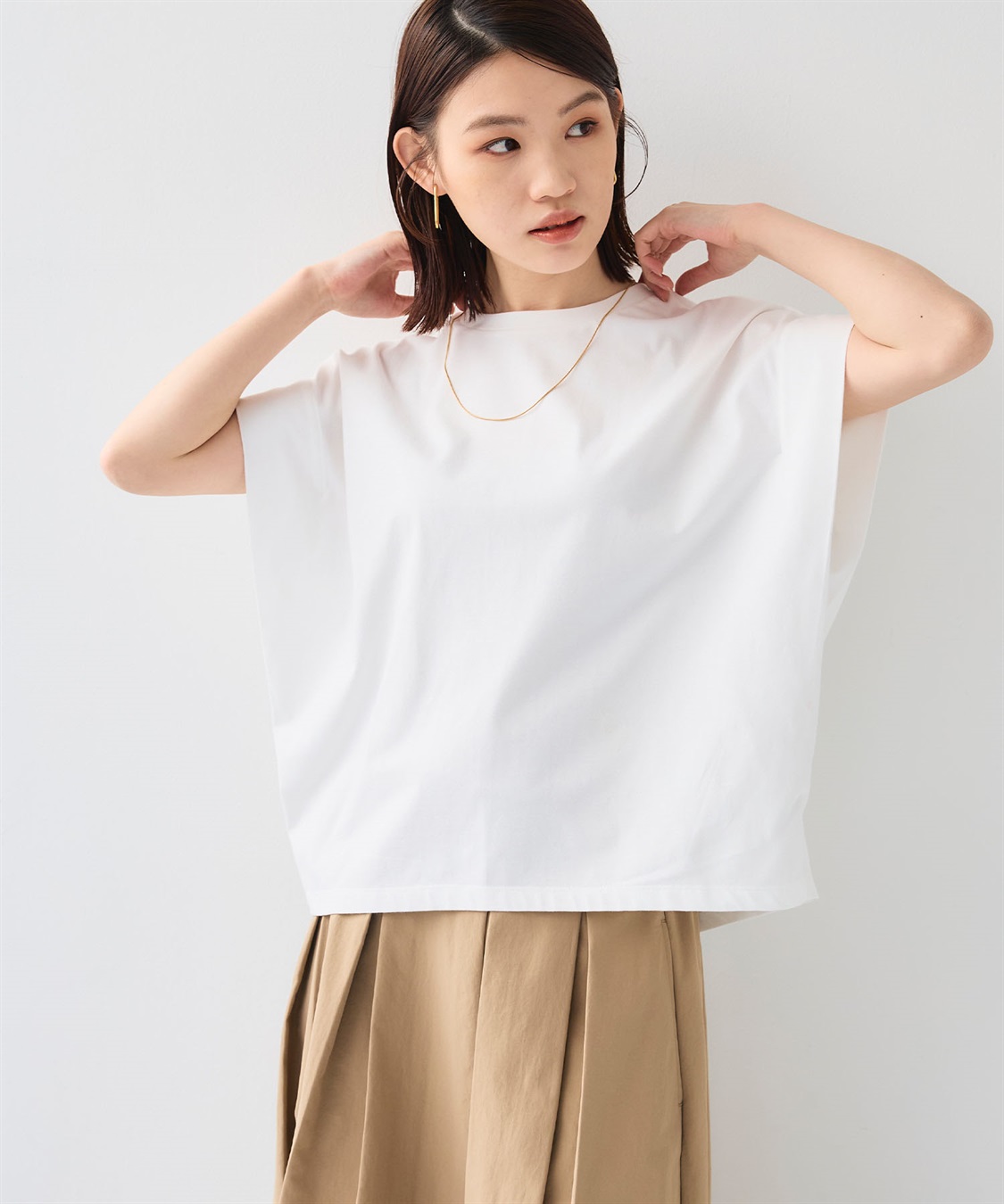 CROSS FUNCTION 《汗染み防止》正解 ゆるシルエットフレンチプルオーバー_sub_4