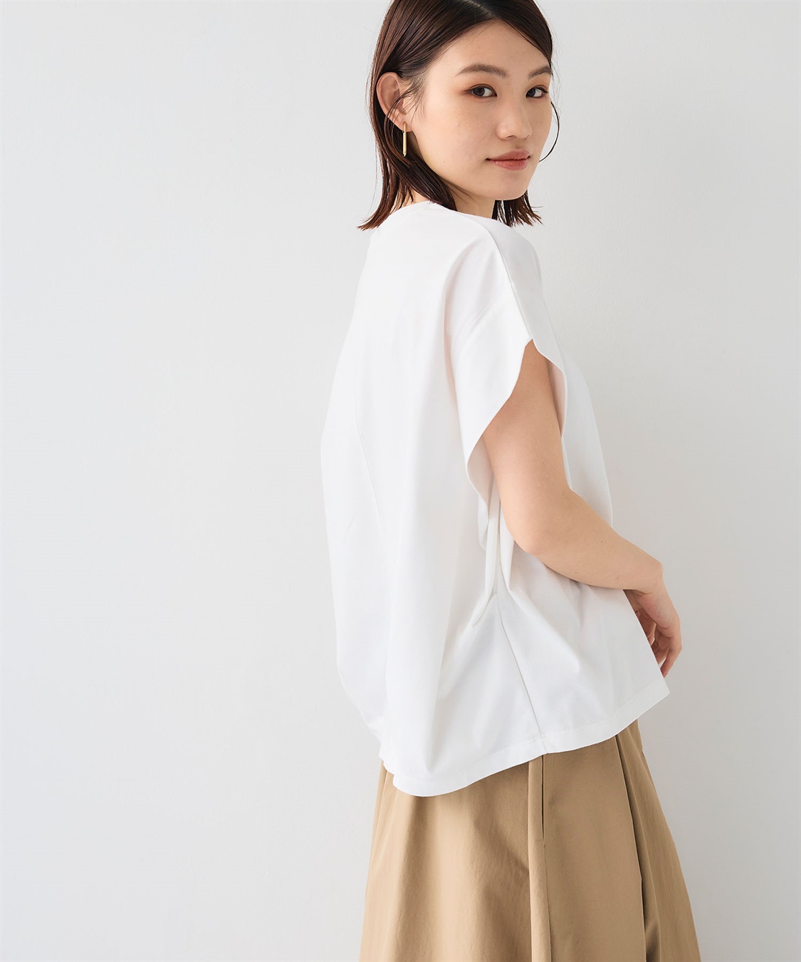 CROSS FUNCTION 《汗染み防止》正解 ゆるシルエットフレンチプルオーバー_sub_6