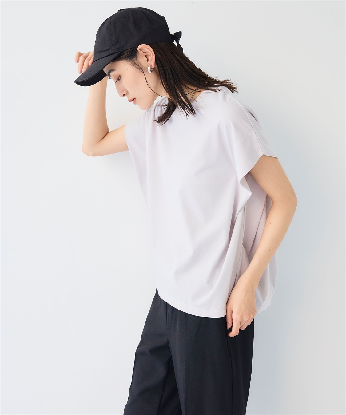 CROSS FUNCTION 《汗染み防止》正解 ゆるシルエットフレンチプルオーバー_sub_13