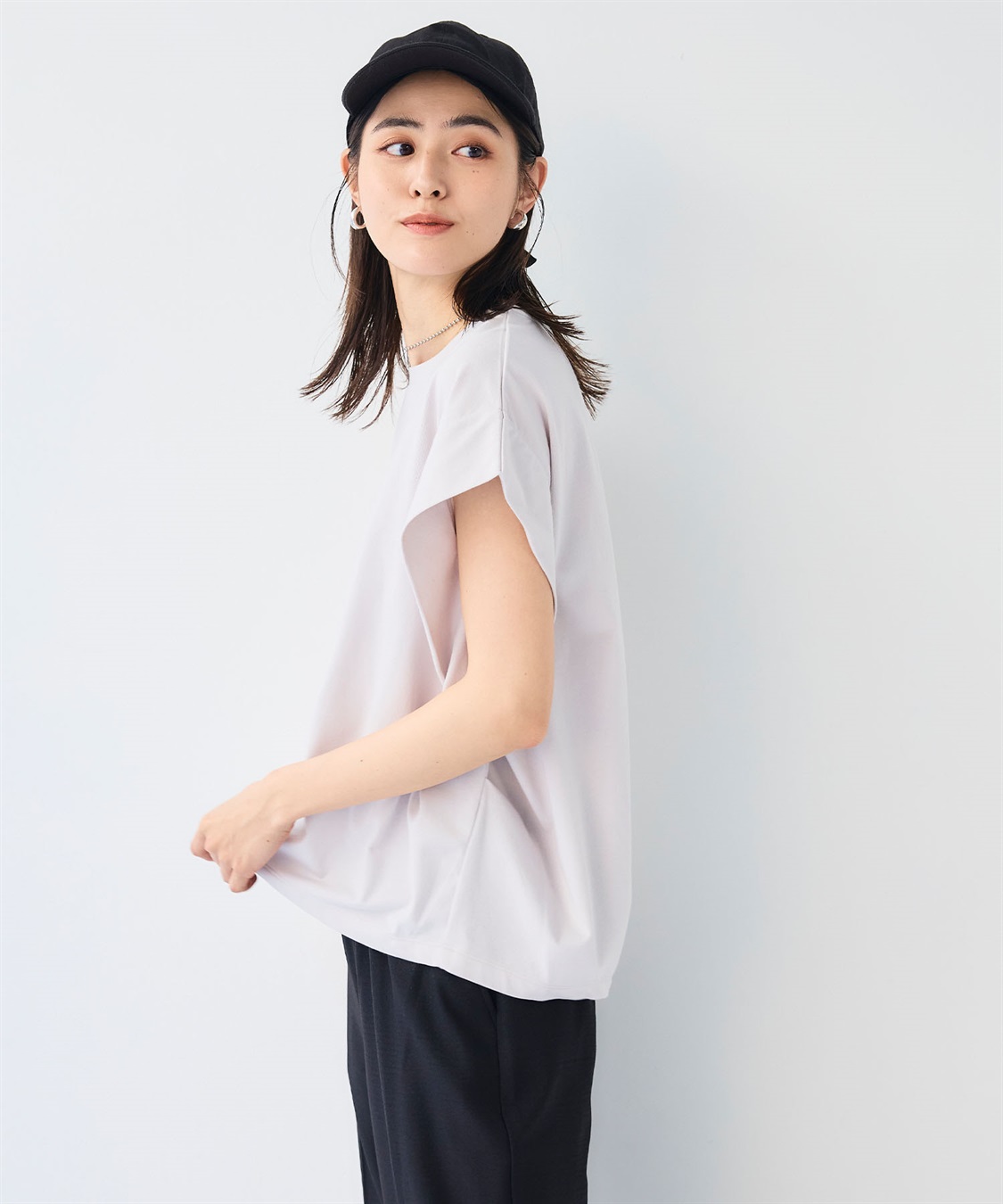 CROSS FUNCTION 《汗染み防止》正解 ゆるシルエットフレンチプルオーバー_sub_15