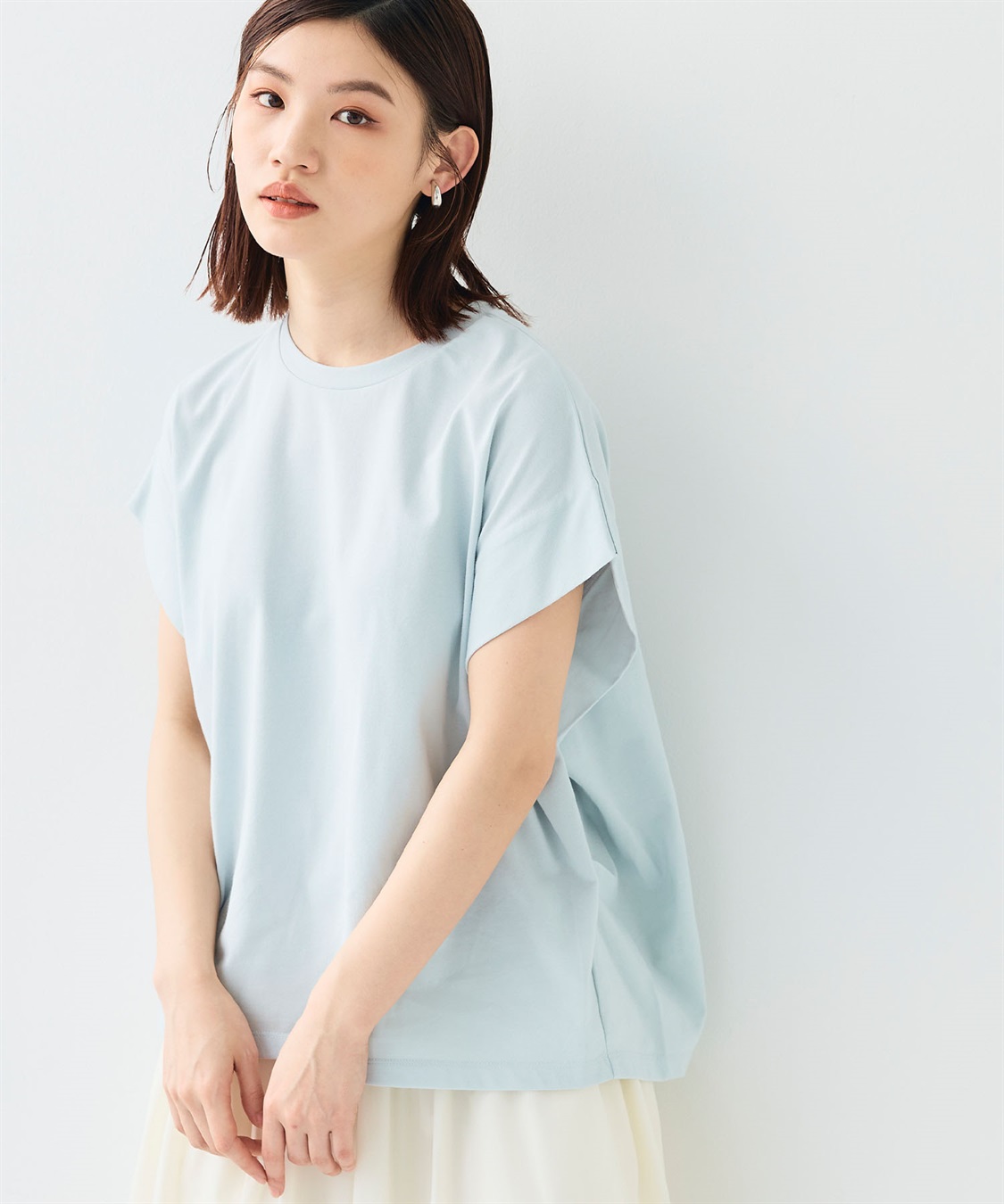 CROSS FUNCTION 《汗染み防止》正解 ゆるシルエットフレンチプルオーバー_sub_18